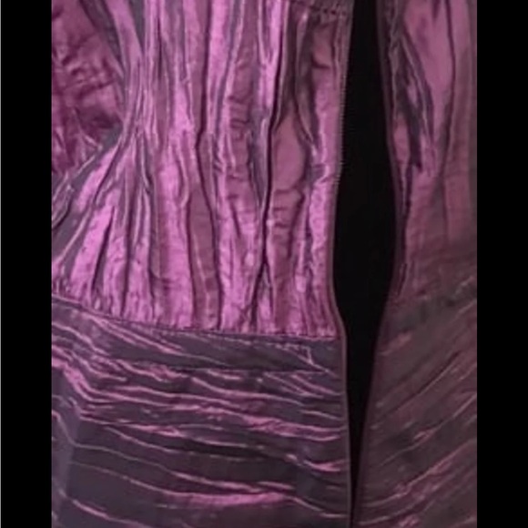 Essentials by Milano purple textured top - Picture 5 of 6